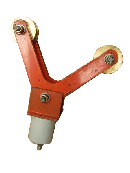铜轮双轮集电器 